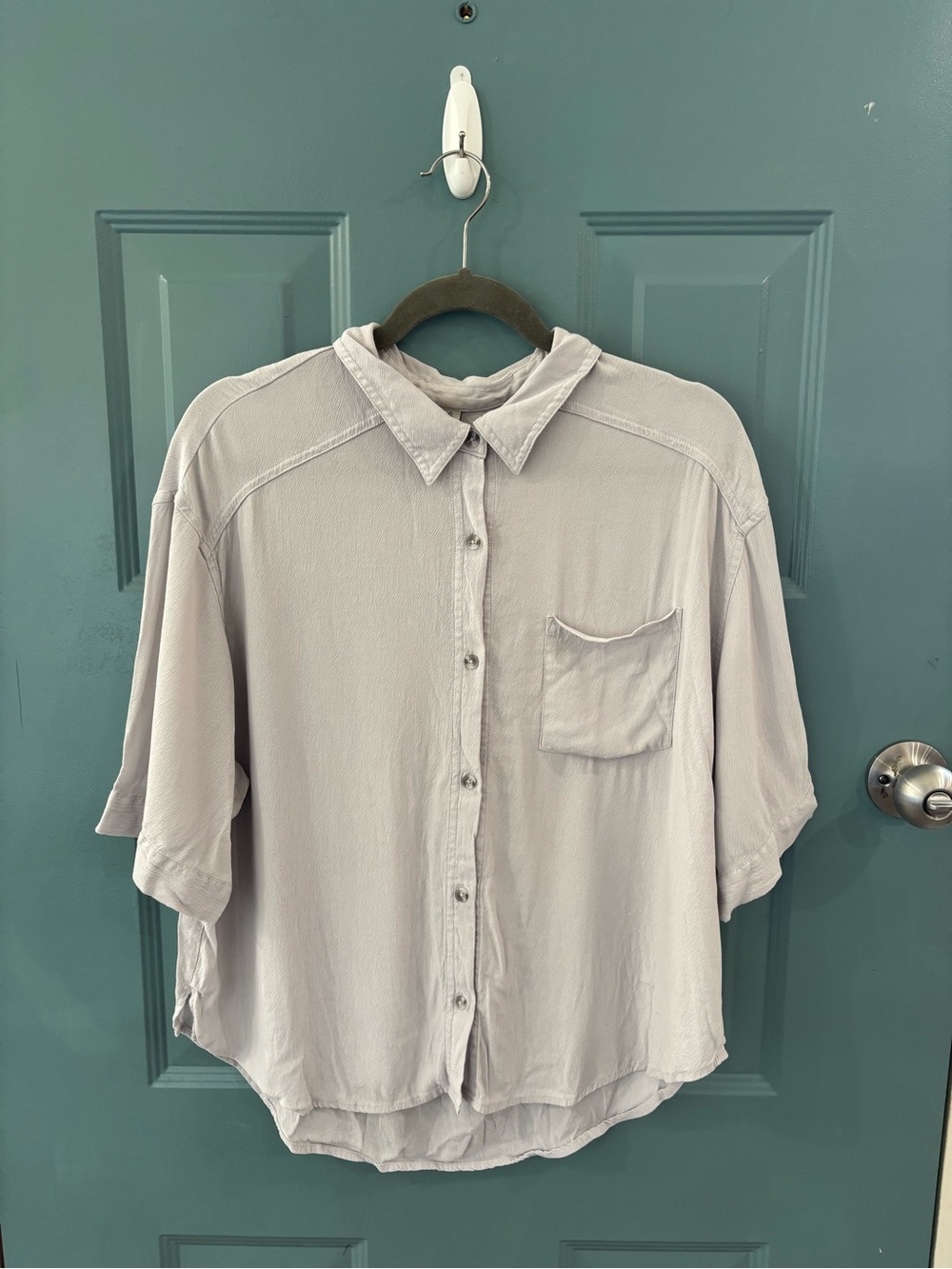 Gentle Fawn Light Lavender Button-Front Shirt